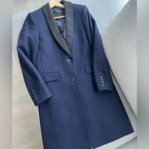 J Crew Navy Coat